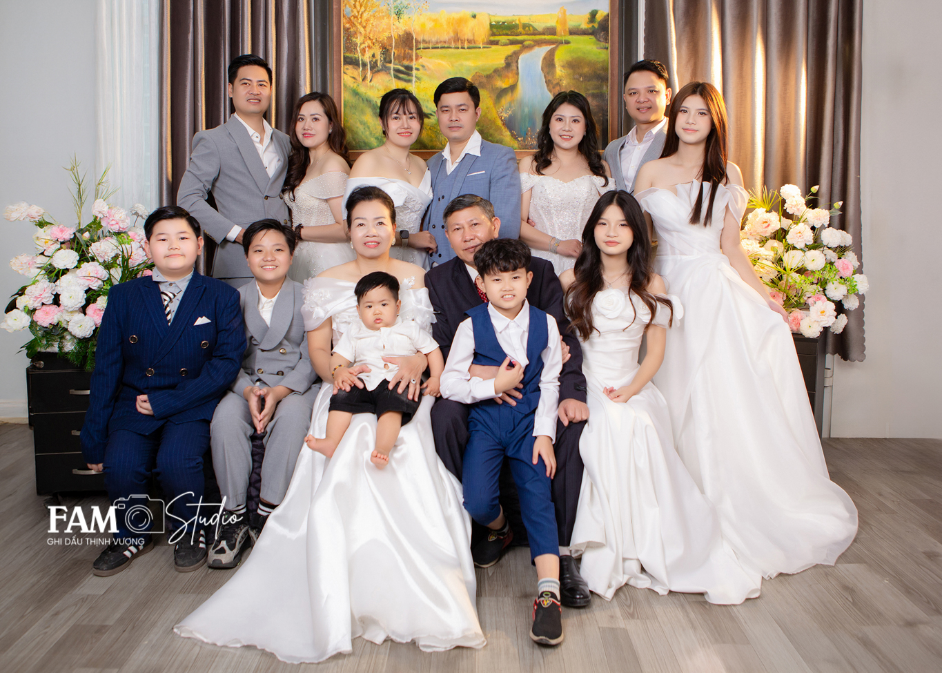 Chụp ảnh gia đình